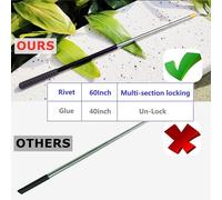 Apri Tenda da sole camper retrattile regolabile da 18 5 a 60 pollici con meccani