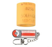 Apri valvola solenoide,Strumento di sollevamento manuale con magnete industriale per valvole di diametro interno da 18 mm,Alloggiamento in ABS per riparazione refrigerazione HVAC