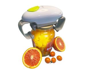 Apribarattoli elettrico, apriscatole automatico per mani deboli, apribarattoli elettrici per anziani con artrite, coperchi a mani libere e apribottiglie (versione ad alta configurazione)