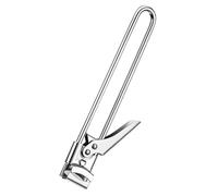 Apribarattoli in acciaio inox, facile da impugnare, apribottiglie, apribottiglie, apribottiglie, apribottiglie, apribottiglie in acciaio inox, strumento multifunzionale da cucina per interni, esterni