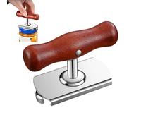 Apribarattoli per persone con debole forza manuale, utensile da cucina regolabile in acciaio inox con semplice meccanismo a rotazione, apribarattoli e bottiglie, per uomini, donne, anziani, a casa