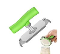 Apribarattolo regolabile - Acciaio inossidabile, ABS | Apribarattoli Easy Open - Apribottiglie e apribottiglie - Apriscatole manuali ergonomici Pinza per coperchio bottiglie, per mani deboli degli anz
