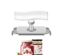 Apribarattolo regolabile - Acciaio inossidabile, ABS | Apribarattoli Easy Open - Apribottiglie e apribottiglie - Apriscatole manuali ergonomici Pinza per coperchio bottiglie, per mani deboli degli anz