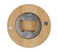 Apribirra, magnetico, rotondo, magnetico, frigorifero, magnete da cucina, design rotondo, regalo per ospiti di matrimonio, accessorio per bar ed eventi festivi