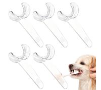 Apribocca per cani per la pulizia dei denti 5 Pezzi, Apribocca Ergonomico | Supporto alla Pulizia dei Denti del Cane per Gatti, Cuccioli e , Cura e Bagno, Var
