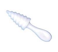Apribocca a vite in plastica utilizzabile per procedure di pronto soccorso respiratorio in pazienti folgorati