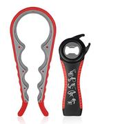 Apribottiglie 2 Pezzi, Apriscatole Con Tappo, Apricoperchi 5 In 1 Per Barattoli A Vite, Apribarattoli 4 In 1, Apricoperchi A Vite, Apricapsule A Vite, Aiuta Le Mani Deboli E L'artrite
