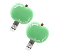 Apribottiglie | 2 pezzi decorativi a forma di frutta | Frigo apribottiglie magnetico | Pratico accessorio da cucina | Utilizzare per yacht ristorante campeggio camper viaggi adulti uomini