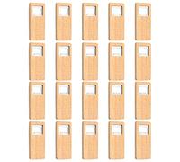 apribottiglie, 20 Pezzi Risolutore for Apribottiglie in Legno for Birra Apri Cavatappi in Accessori da Cucina for Bar in Acciaio Inossidabile