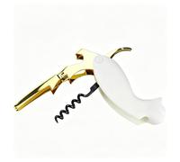 Apribottiglie 3 in 1 a forma di gatto, professionale, in acciaio inox, con tagliacapsule, apribottiglie per casa, bar, cucina (oro)