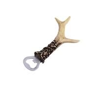 Apribottiglie a Forma di Corna in Resina Beige, Pratico | Strumento Rimovibile, Facile da Pulire e Poco Deformabile, per Aprire Bottiglie di Birra Meno Sforzo