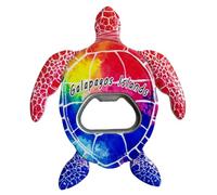 Apribottiglie a forma di tartaruga, isole Galapagos, Ecuador, souvenir da viaggio, 3D, calamita per frigorifero, attrazioni della città, magneti decorativi, tridimensionali, decorazione per la casa e
