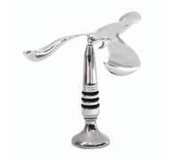 Apribottiglie a forma di uccello - decorazione artistica unica per appartamento e accessorio funzionale da bar, argento, BBO0406