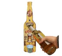 Apribottiglie a parete | Hangable Birra Cap Remover con funzione vassoio | Apribottiglie in metallo pressofuso ad alte prestazioni per pareti di bar, terrazze, cucine o cabine, regalo unico per uomini