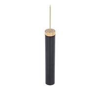 Apribottiglie a pressione per vino ad ago portatile forma rossetto dorato per casa e viaggi apribottiglie senza torsione facile da usare compatto e resistente accessorio per amanti del vino