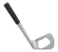 Apribottiglie Argento in Lega di Zinco a Forma di Mazza da Golf | Finitura Lucida, Presa Comoda e Leva, per Tappi e Bottiglie di Birra