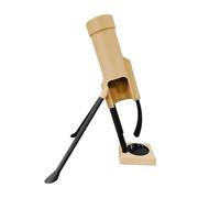 Apribottiglie automatico - Coperchio magnetico e ornamento da scrivania, accessorio divertente per lanciare il berretto, design a conchiglia in acciaio, gadget per le vacanze e la grotta degli