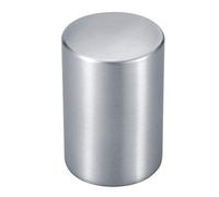 Apribottiglie automatico per birra in acciaio inossidabile, resistente, antiruggine, con design a spinta, con tappo magnetico per feste, bar, argento, 128 g, 5,2 x 8,5 cm.