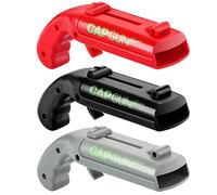 Apribottiglie Cap Gun, Pistola Bottiglie Aperte, Cavatappi Pistola, Apribottiglie Sparatutto Feste in Casa, Barbecue all'Aperto, Gioco Creativo, Regalo Divertente da Bere da Bar (rosso, nero e grigio)