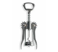 Apribottiglie/cavatappi a spirale 2 leve silver, SìChef