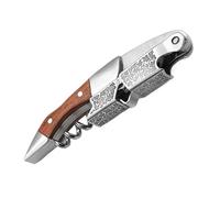 Apribottiglie, cavatappi for camerieri professionisti, tagliabottiglie e tagliacapsule, regalo for gli innamorati(Red)