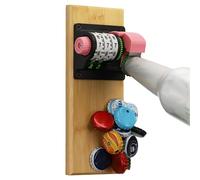Apribottiglie con bancone - strumento di apertura a parete decorativo magnetico, apribottiglie per bevande analcoliche, soda, apribottiglie universale per bar, cabine, hotel
