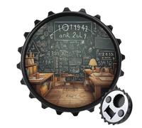 Apribottiglie con matematica, decorazione per la casa, apribottiglie magnetico per gli amanti della birra, divertente decorazione rotonda per frigorifero, apribottiglie portatile per frigorifero