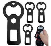 Apribottiglie Da Birra | Metallo Resistente di Piccole Dimensioni,Portachiavi con Clip Apribottiglie - Per Uomini Donne Zaino Valigie Borsellino Borsa Cucina Campeggio Spiaggia Escursionismo