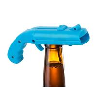 Apribottiglie di birra, apribottiglie a pressione per bottiglie, apribottiglie di birra con lanciatore, per baristi, uomini, mariti, matrimoni, cucina, viaggi, ristorante, bar
