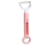 Apribottiglie di birra, ergonomico con facile maneggevolezza, accessorio per pelapatate, per viaggi, campeggio, picnic, barbecue, ristorante, regalo per donne, uomini e ragazzi