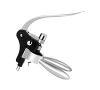 Apribottiglie di vino - Cavatappi manuale con pompa a leva a forma di coniglio e vite antiaderente, facile rimozione del sughero, design durevole in lega di zinco - perfetto per uso domestico, bar e