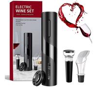 APRIBOTTIGLIE ELETTRICO A BATTERIA SENZA FILO AUTOMATICO VINO TAVOLO CAVATAPPI