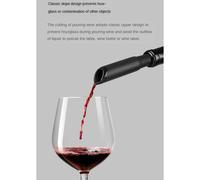 Apribottiglie elettrico con cavo USB, tappo e versatore per vino