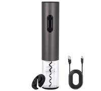 Apribottiglie elettrico ricaricabile - Cavatappi automatico con ricarica di tipo C e luce LED