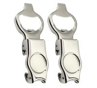 Apribottiglie - Ergonomic Stainless Steel Manual Tool | 2 Pack Multifunctional Pop Top Can Tab Lifter For Bartenders Travelers Seniors Home Cooks Bar Camping Barbecue Tailgating Party and Professiona