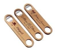 Apribottiglie In Legno Con Incisione Personalizzata, Apribottiglie Di Birra Personalizzato For Inviti Dei Testimoni Dello Sposo, Bomboniere E Regali For La Festa Del Papà, Strumenti Da Bar(2pcs)