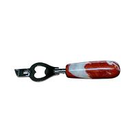 Apribottiglie in Marmo Rosso Italian Art Marble Bottle Opener Home Design