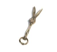 Apribottiglie in Ottone Durevole | Facile da Impugnare, Stile Europeo, Utensile, per Cantinetta, Collezionisti, Sommelier, 5x5x18cm