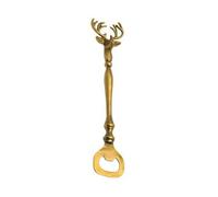 Apribottiglie in Ottone Durevole | Facile da Impugnare, Stile Europeo, Utensile, per Cantinetta, Collezionisti, Sommelier, 25x5.5x2cm