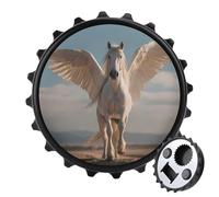 Apribottiglie magnetico a forma di cavallo Pegaso, magnete da frigorifero, accessori da cucina.