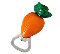 Apribottiglie Magnetico a Forma di Mais Carota Cartone Animato Frigorifero Apribottiglie per Birra Apriscatole a Leva in Acciaio Inossidabile per Cucina Domestica(Carrot Shaped)