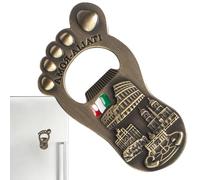 Apribottiglie magnetico - Decorazione portatile in metallo retrò | Apribottiglie e lattine magnetico per aprire bottiglie e lattine, per donna uomo magnete frigorifero interno esterno regalo di