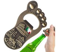 Apribottiglie magnetico per birra, ornamenti in metallo retrò, portatile, apribottiglie manuale, per donne, uomini, ragazze, casa, frigorifero, interni ed esterni, appartamento, inaugurazione della