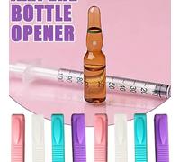 Apribottiglie multifunzionale per ampolle mediche, realizzato in materiale ABS, adatto per infermieri e medici per aprire le bottiglie, apribottiglie per ampolle leggero - strumento per assistenti inf