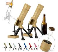 Apribottiglie per birra in stile mortaio, Apribottiglie in stile mortaio, Estrazione automatica dei tappi a corona con meccanismo a pressione, Apribottiglie per birra in stile mortaio divertente, per