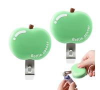 Apribottiglie per birra manuale - Apribottiglie magnetico antiscivolo 2 pezzi, apribottiglie per bevande | pratico strumento per bar per la casa, yacht, ristorante, cam