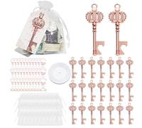Apribottiglie per regali di nozze, apribottiglie da sposa | Forma della corona Design Elegance vintage,Grazie etichetta apribottiglie favore di nozze, favori unici per la festa