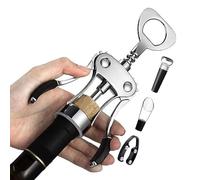 Apribottiglie per vino - da bar con tappo a vuoto | Apribirra | per cucina, bar, feste, barbecue, cena, riunione e ristorante