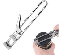 Apribottiglie Regolabile,Apribarattoli Mano in Acciaio Inox Apri Barattoli Antiscivolo Multifunzione Apriscatole per Bottiglie Coperchio Pinza Utensile da Cucina