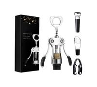 apribottiglie - Strumento da bar a forma di ala con tagliacapsule | Apribottiglie di birra, per cucina, bar, feste, campeggio, barbecue, di nozze